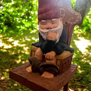 Whimsical Garden Gnome Statue